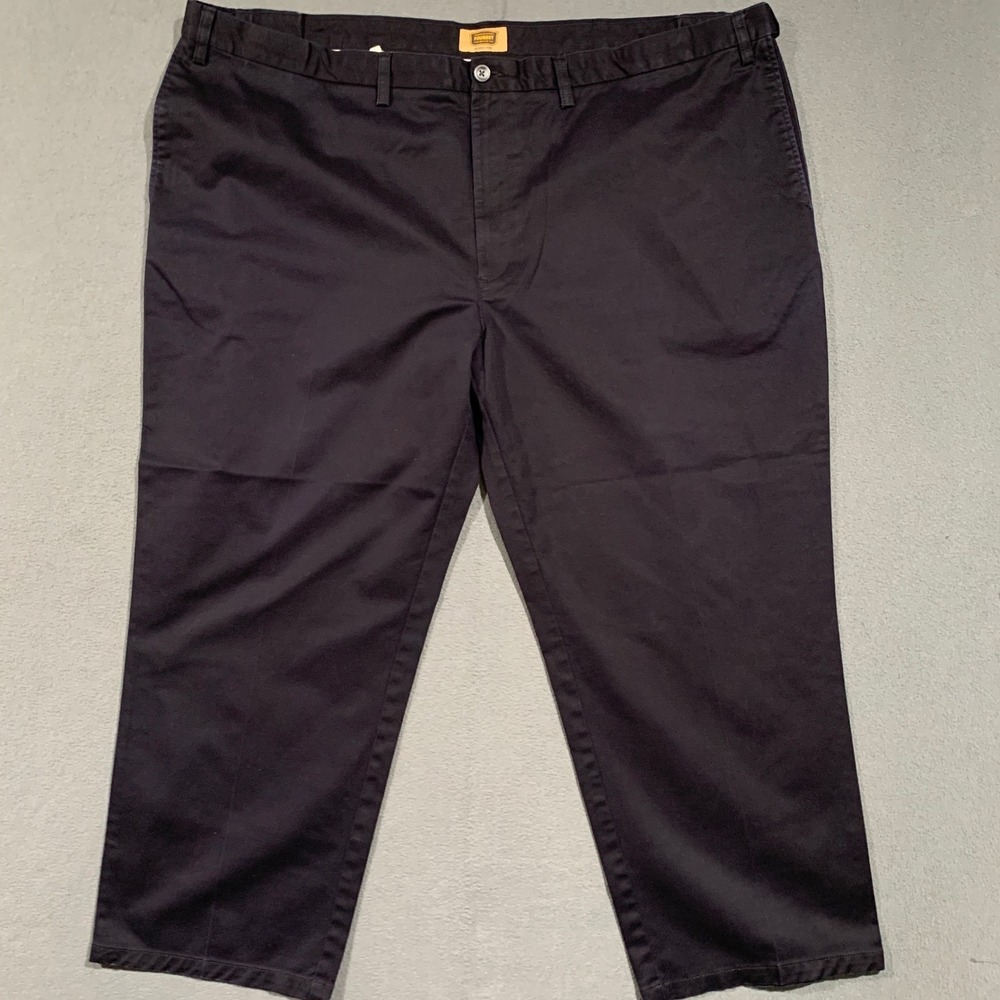 The Foundry Supply Co Worry Free‎ Mens 54x29 Navy Blue Pants Altered Inseam 28"